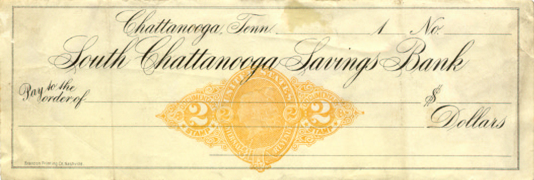 South Chattanooga Savings Bank unissued